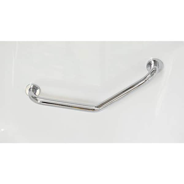 American Standard - Gelcoat Value Series 52 in. x 30 in. Left Hand Walk-In Air Bathtub with Outward Opening Door in Linen