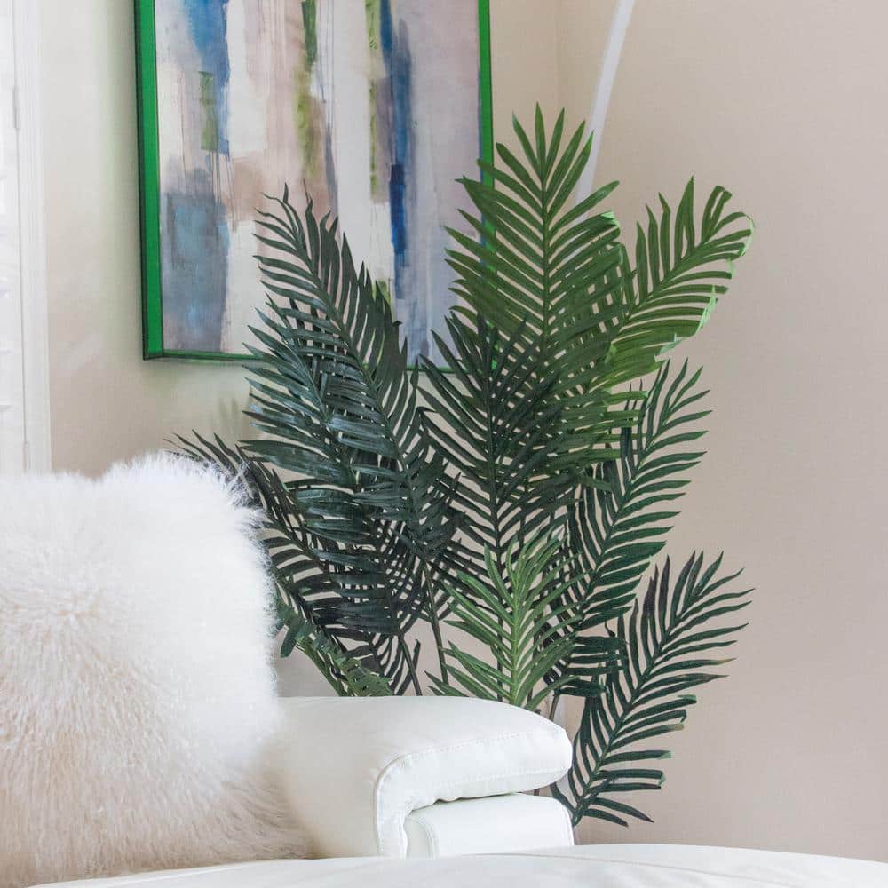 Nearly Natural 5-Foot Tall Artificial Paradise Palm Tree with Plastic Pot