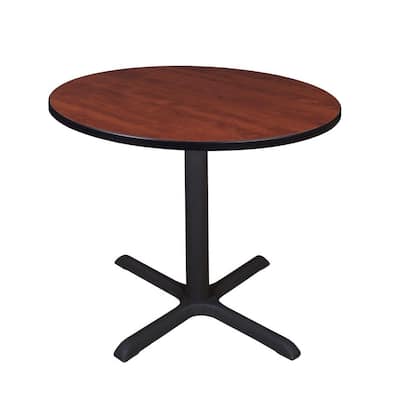 Bucy Cherry Round 42 in. Breakroom Table