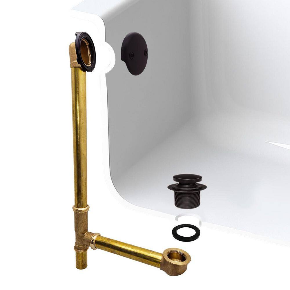 22-1/2 in. Tip-Toe Bath Waste with 20-Gauge Make-Up Tubing, Oil Rubbed Bronze price history on PriceWatchPro