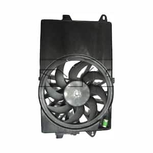 Dual Radiator and Condenser Fan Assembly 2013-2019 Fiat 500 - -L ELECTRIC