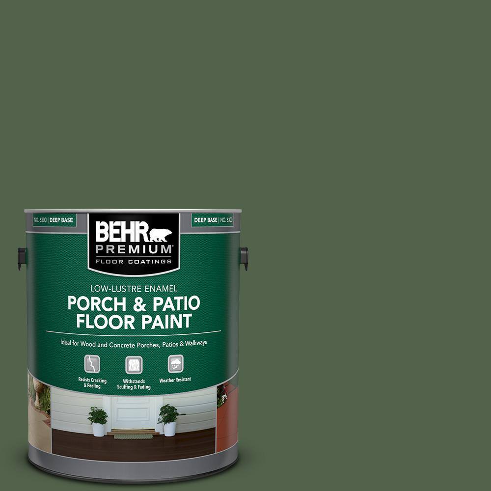 1 gal. #PPF-44 Nature Surrounds Low-Lustre Enamel Interior/Exterior Porch and Patio Floor Paint price history on PriceWatchPro