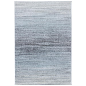 Adirondack Gray/Light Gray 5 ft. x 8 ft. Gradient Area Rug