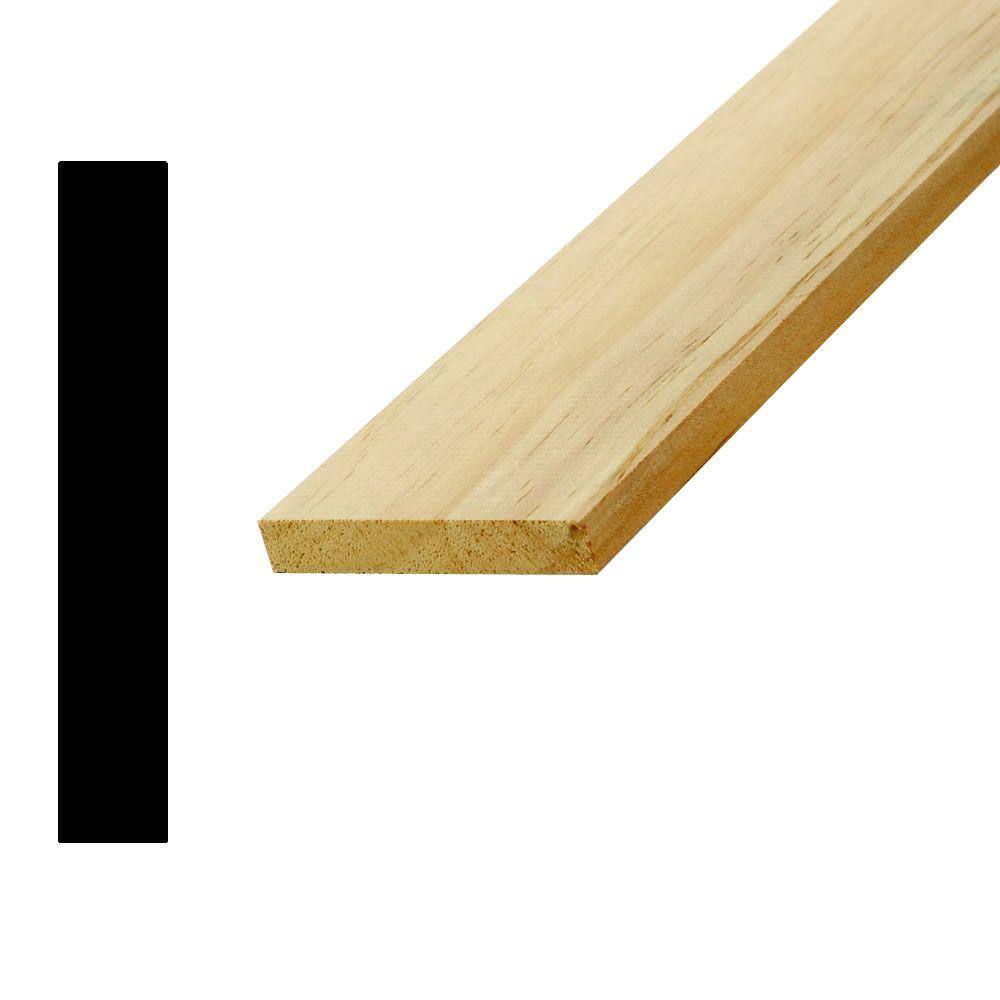 Woodgrain Millwork 7/16 in. D x 2-5/8 in. W Solid Pine Wood S4S