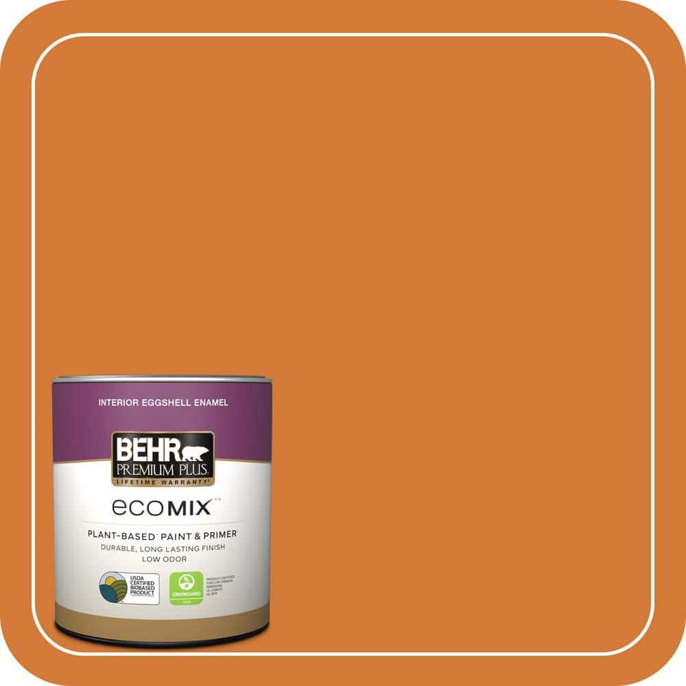 1 qt. #T17-19 Fired Up Eggshell Enamel EcoMix Plant-Based Interior Paint & Primer price history on PriceWatchPro