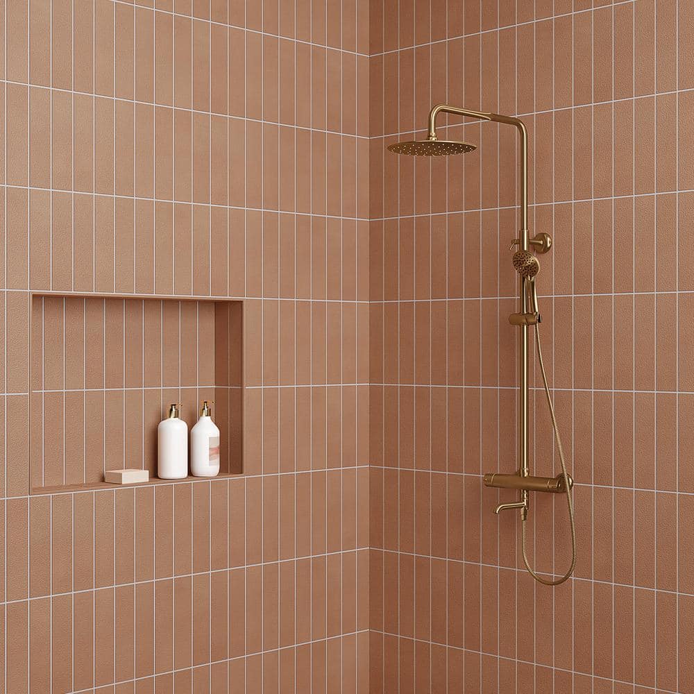 Sahara 3" x 12" Matte Beige Porcelain Wall & Floor Tile