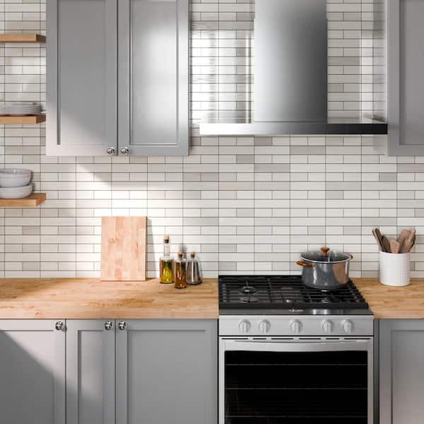 HARDWOOD REFLECTIONS - 4 ft. L x 25 in. D Unfinished Birch Solid Wood Butcher Block Countertop with Eased Edge