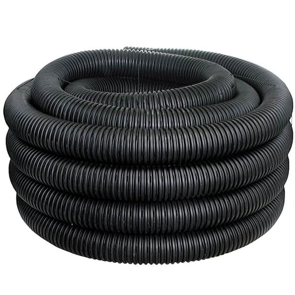 Advanced Drainage Systems 3 in. x 100 ft. Singlewall Perforated Drain Pipe