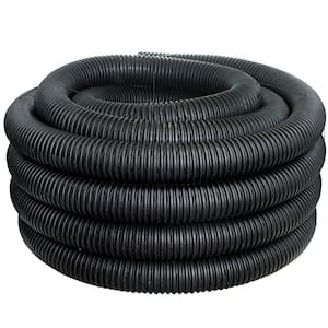 4 in. x 50 ft. Singlewall Perforated Drain Pipe