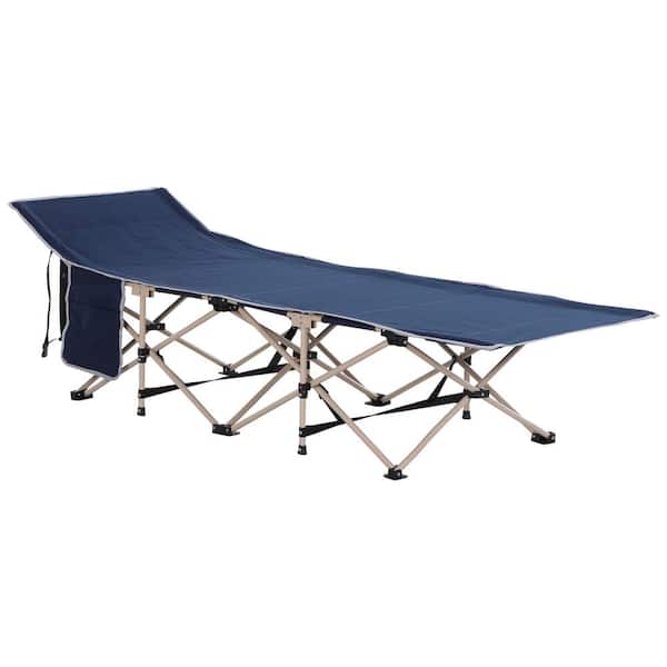 Folding Camping Cot with Carry Bag Portable Lightweight Rollaway Bed Guest NEW 