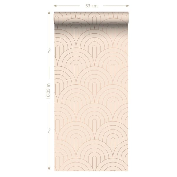 Crosby Pink Floral Paper Strippable Roll Wallpaper (Covers 56.4 sq. ft.)