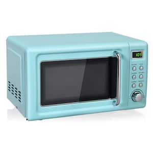 0.7 cu.ft. 18 in. W Electric Commercial Microwave in Green with 5 Micro Power and Auto Cooking Function