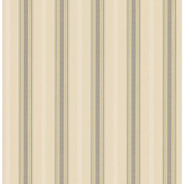 Brewster 56 sq. ft. Multi-Stripe Wallpaper
