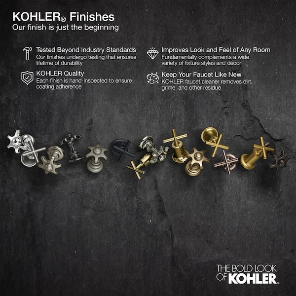 KOHLER Artifacts Single-Handle Pull Down Sprayer Kitchen Faucet in