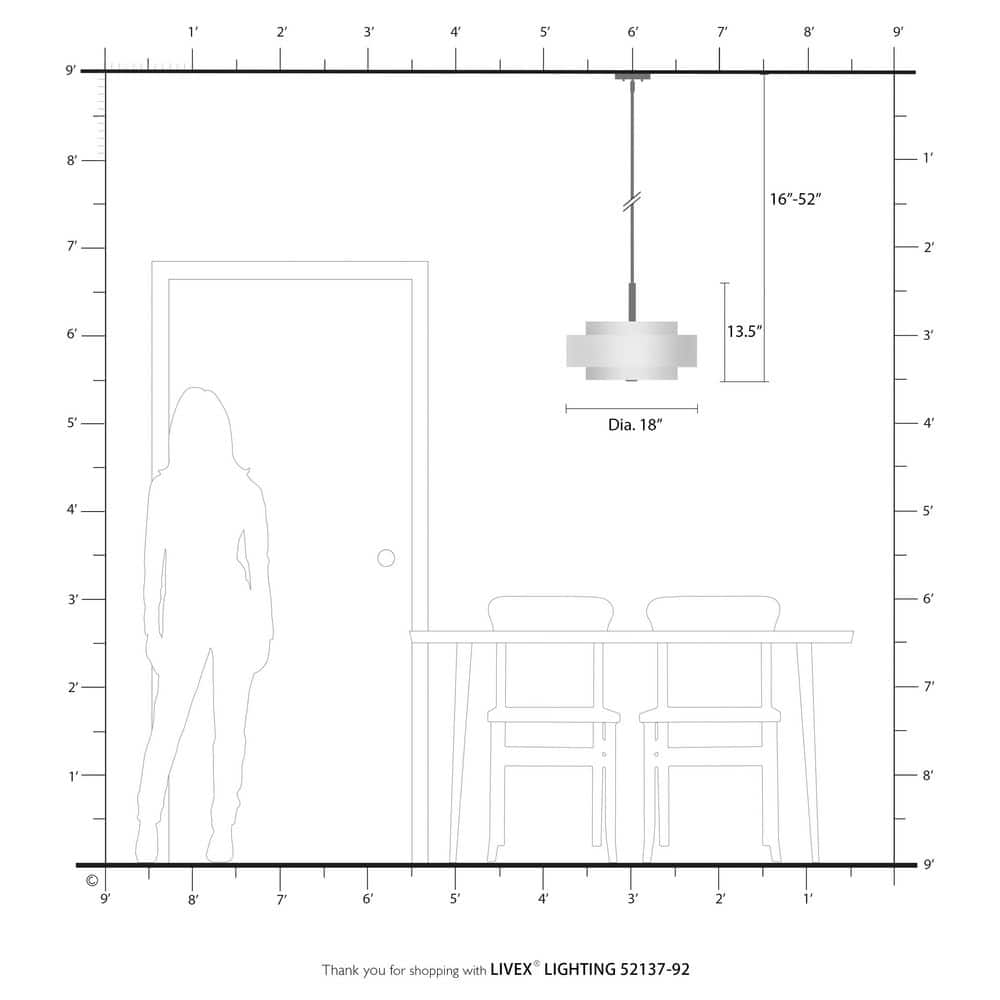 Meridian English Bronze 4-Light Indoor/Outdoor Drum Pendant with Oatmeal Shade