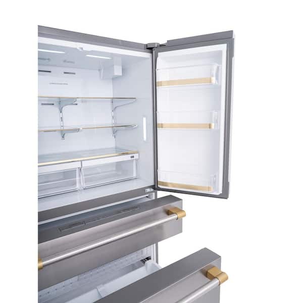 36 in., 21.6 cu. ft., Stainless Steel Counter Depth French Door Refrigerator