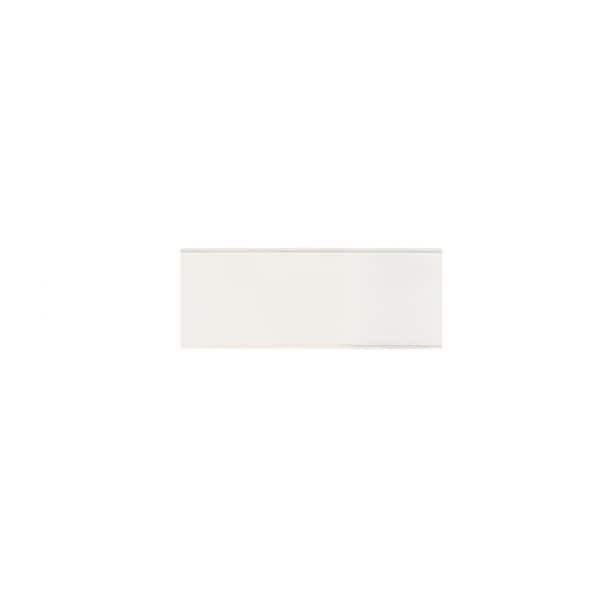 Take Home Tile Sample - Pastilla White 2 in. x 5 in. Subway Glossy Porcelain Wall Tile