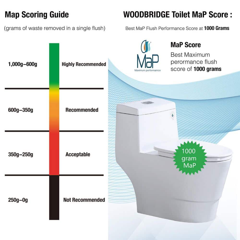 Elongated Wall Mounted Dual Flush High Efficiency Toilet