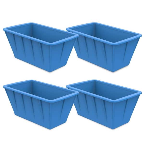 4-Pack 32 lb. Extra Large Silicone Ice Cube Molds for Cold Plunge Tub, Home Ice Baths, Cold Plunge Accessories