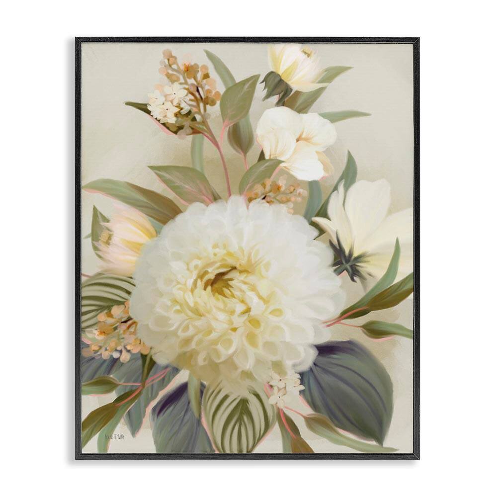 Elegant Dahlia Bundle by House Fenway Black Framed Nature Giclee Art Print 20 in. x 16 in. price history on PriceWatchPro