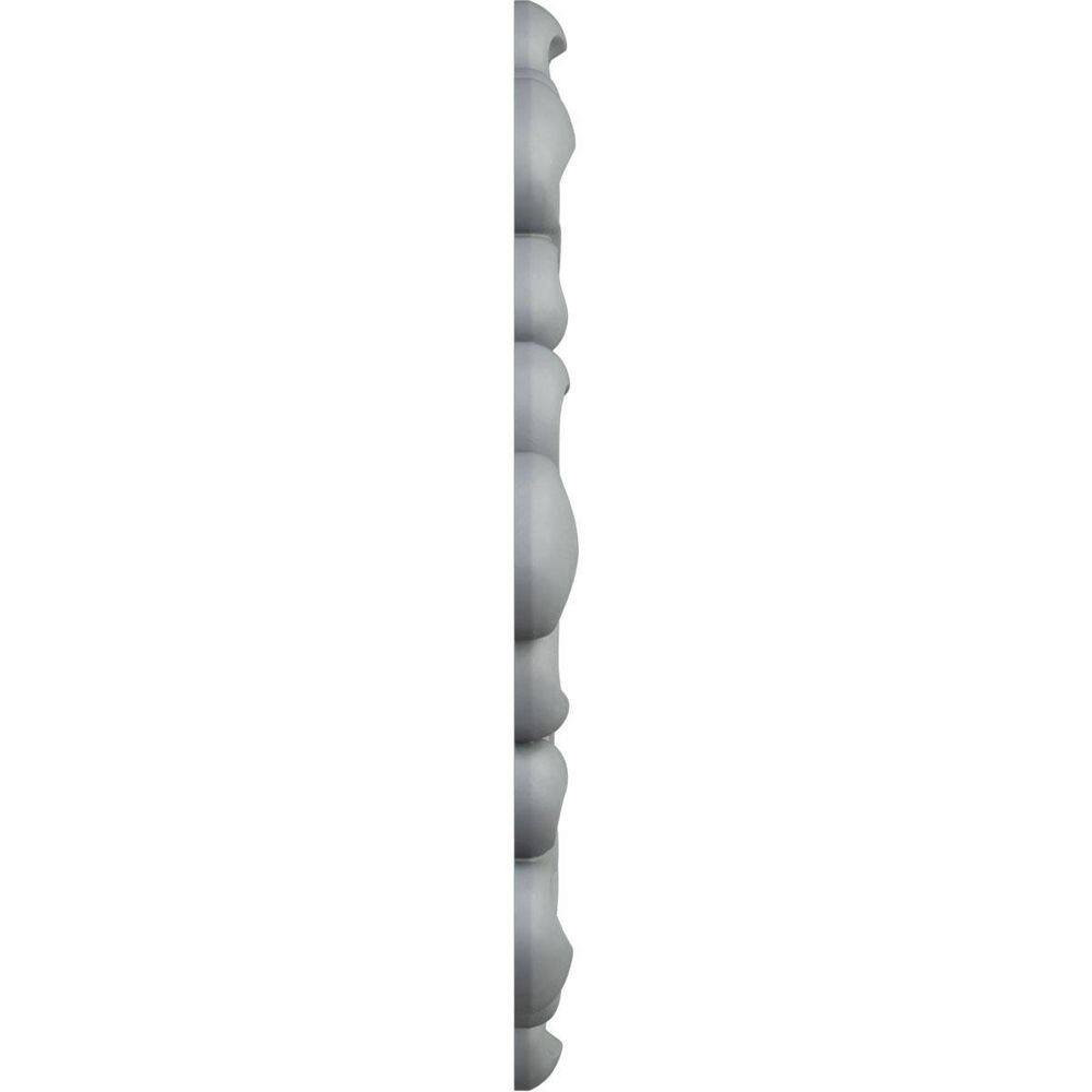 Palmetto Gray Urethane 11.5" Ceiling Medallion
