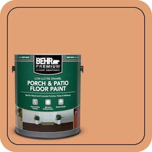 1 gal. #M220-5 Roasted Seeds Low-Lustre Enamel Interior/Exterior Porch and Patio Floor Paint