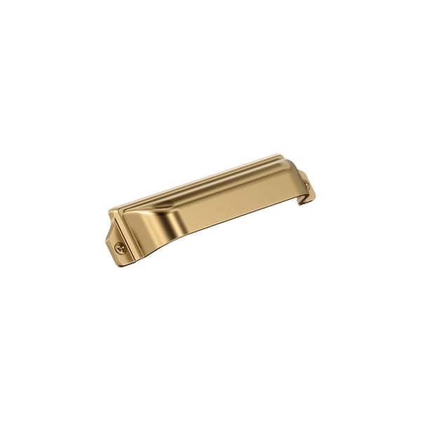 Amerock Haven 3 in. or 3-3/4 in. Classic Champagne Bronze Cabinet Cup Pull