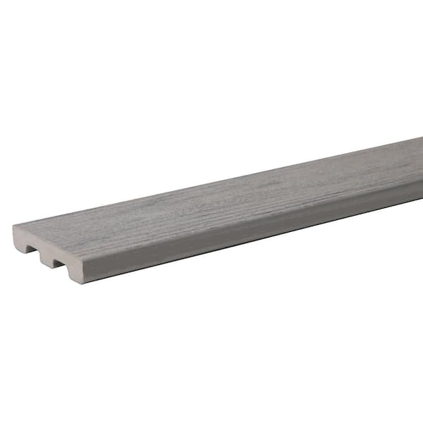 Composite Terrain 5/4 in.x6 in.x16 ft. Square Silver Maple Composite Deck Board (Actual: .94 in.x5.36 in.x16 ft.)