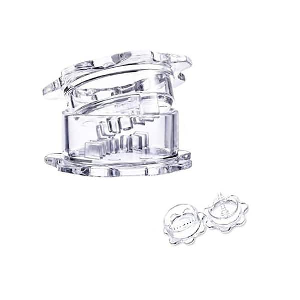 Garlic Herb Nuts Ginger Press Manual Grinder Mincer Plastic Ergonomic Design Multi-Purpose Kitchen Tool