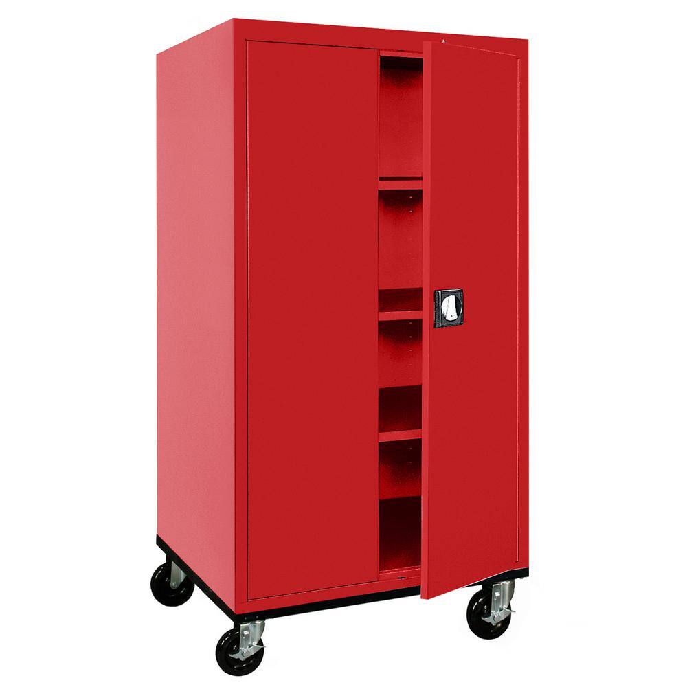 Elite Transport Series 22-Gauge Garage Freestanding Cabinet with Casters in