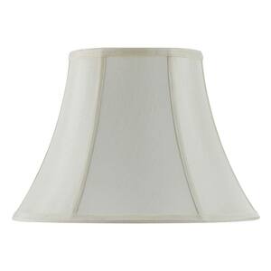 12.5 in. Eggshell Bell Fabric Lamp Shade