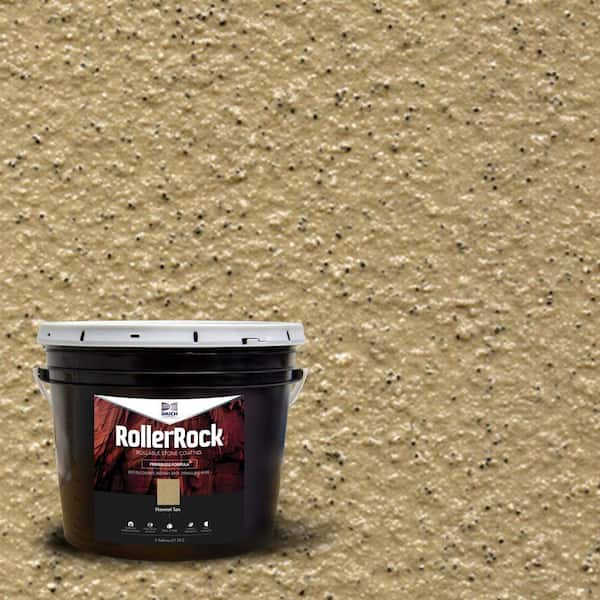 RollerRock 3 gal. Self-Priming Concrete Coating Harvest Tan Interior Exterior