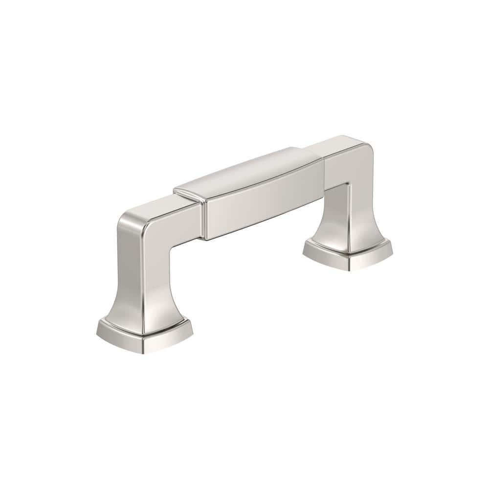 Stature 3 in. (76 mm) Classic Polished Nickel Bar Cabinet Pull price history on PriceWatchPro