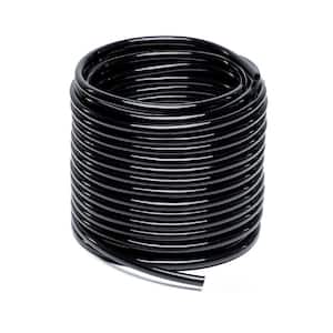 1/4 in. Drip Irrigation Tubing Hose with 100 ft. for Garden Project in Black