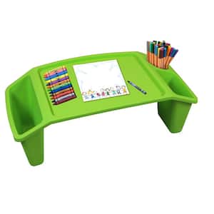 Green Kids Lap Desk Tray Portable Activity Table
