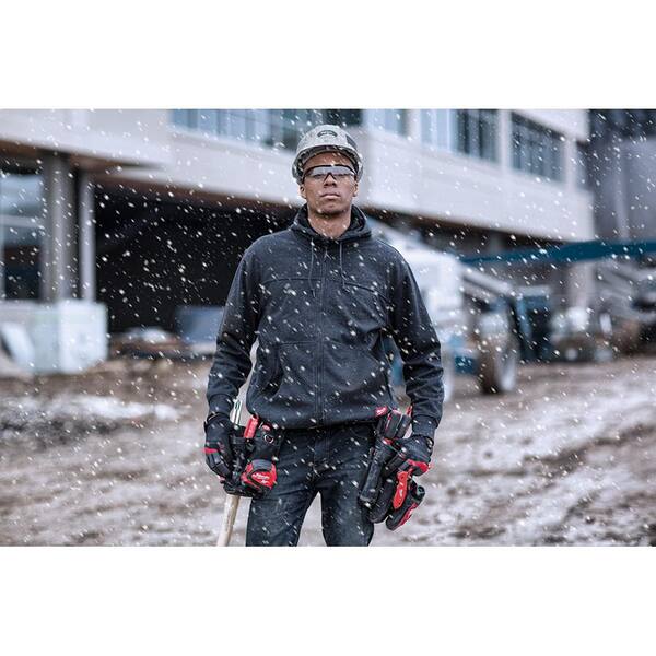 Milwaukee Men's Extra-Large Black No Days Off Hooded Sweatshirt