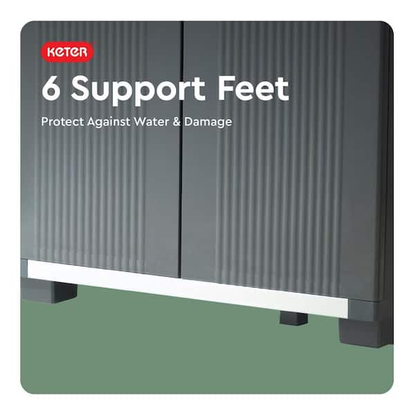 Keter Premium One 35 in. W x 71.7 in. H. x 18.5 in. D 5-Shelf