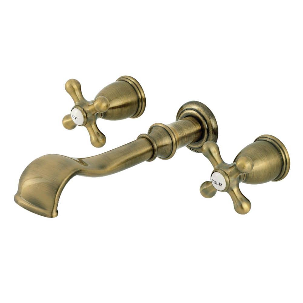2-Handle Wall Mount Roman Tub Faucet in Antique Brass (Valve Included) price history on PriceWatchPro