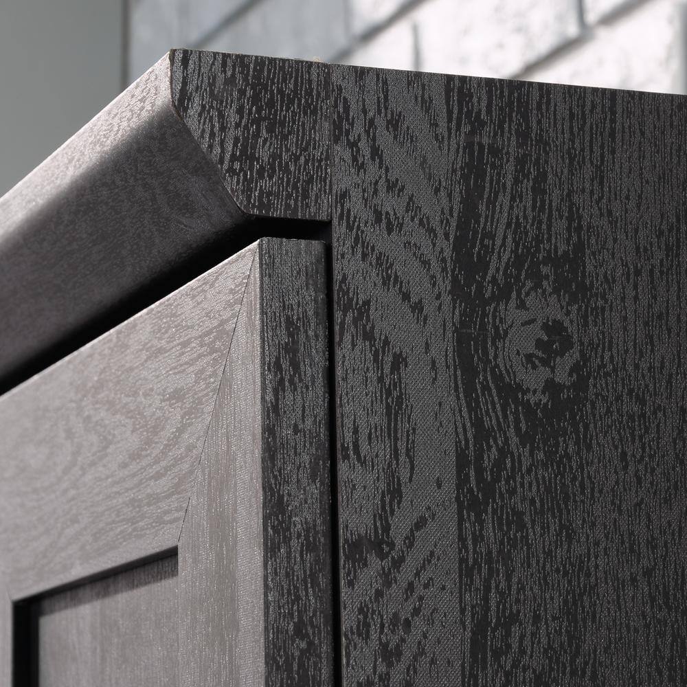 Raven Oak Adjustable Shelving Office Storage Cabinet