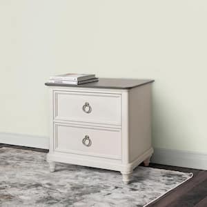 Cristina Two-Toned Wooden Nightstand