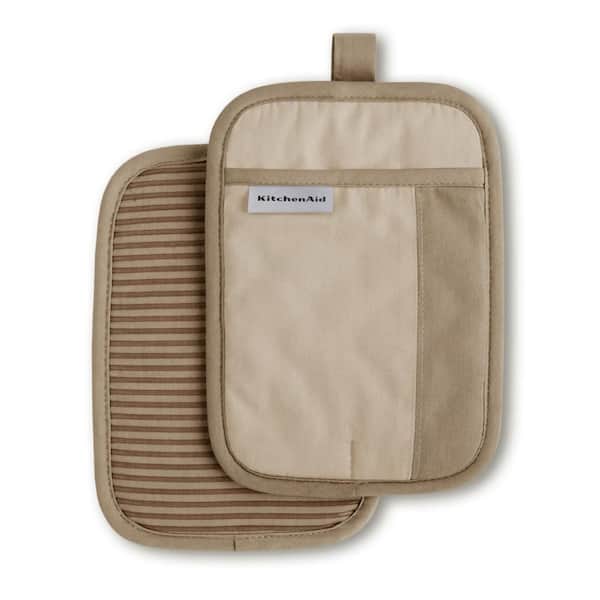 Beacon Cotton Tan Pot Holder (2-Pack)