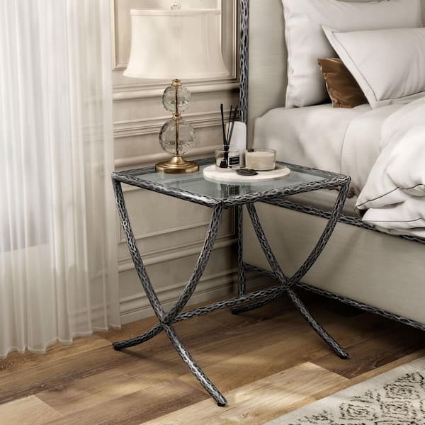 Furniture of America Parto 22 in. Modern Forged Gold Metal