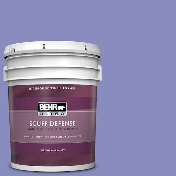 BEHR ULTRA 5 gal. #620B-5 Pristine Petal Extra Durable Eggshell Enamel Interior Paint & Primer