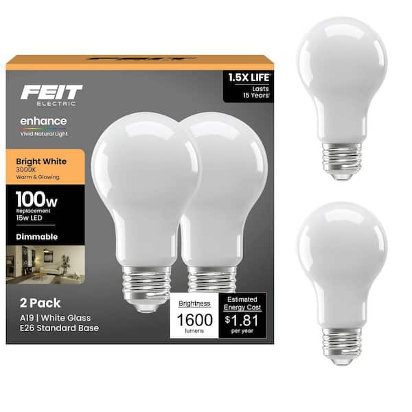 Feit Electric 4 ft. 55-Watt 4000K Bright White 5000 Lumens White