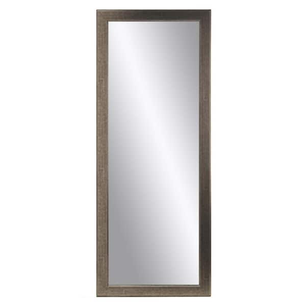 BrandtWorks Medium Silver Wood Classic Mirror (32 in. H X 66 in. W)
