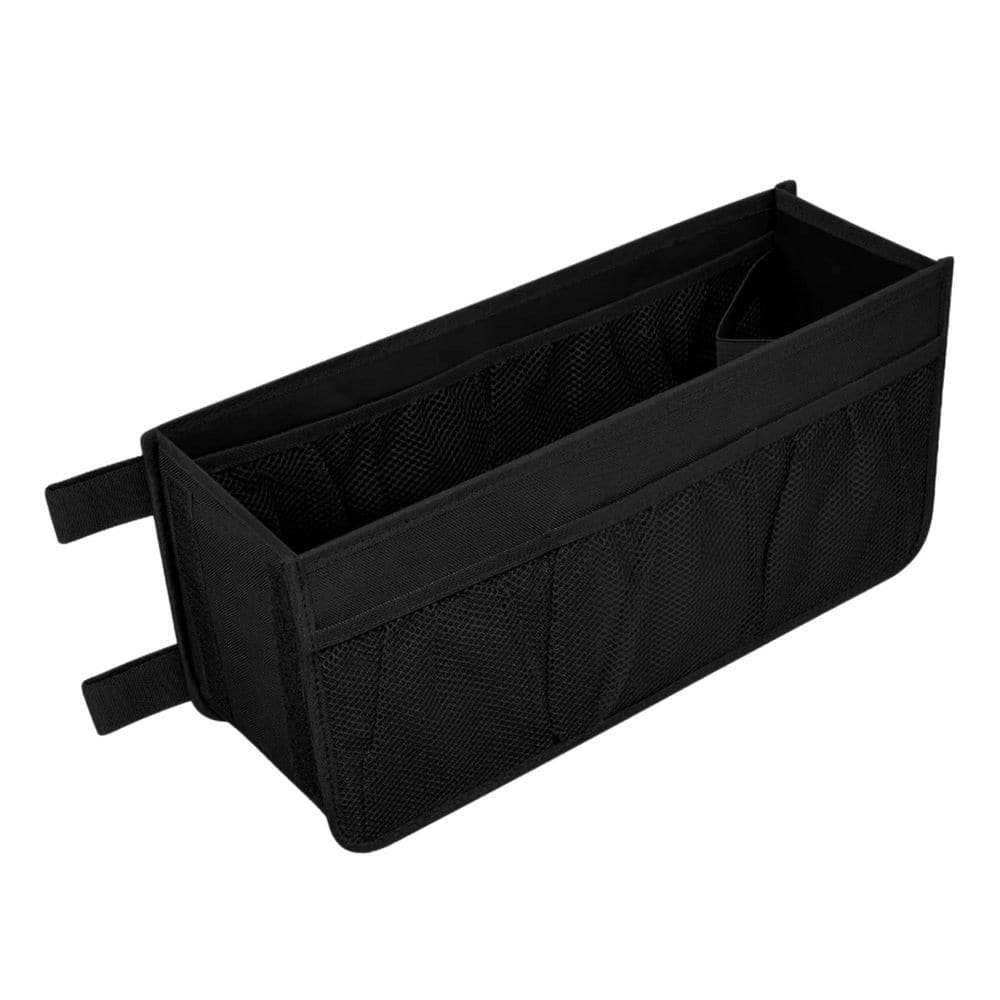 1-Pack Foldable Walker Basket with Cup Holder, Large-Capacity Anti-Tipping Walker Accessory Bag for Seniors, Black price history on PriceWatchPro