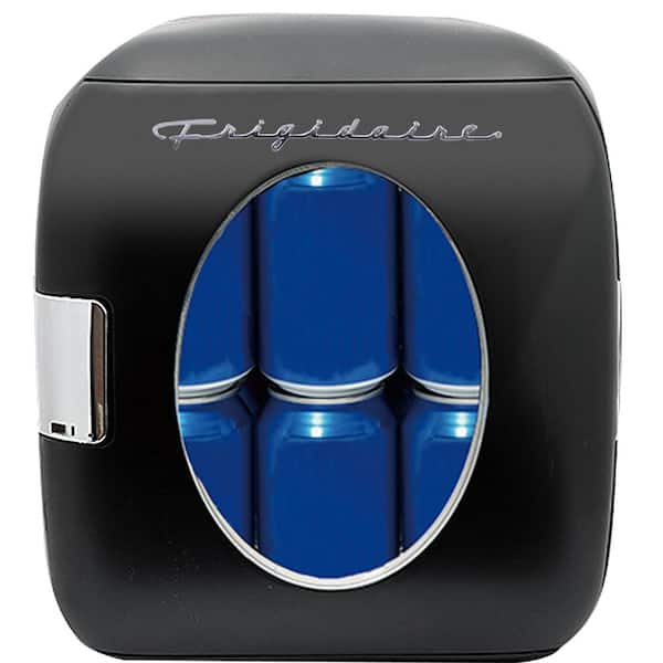 Frigidaire 12 Can Mini Retro Beverage Cooler in Black