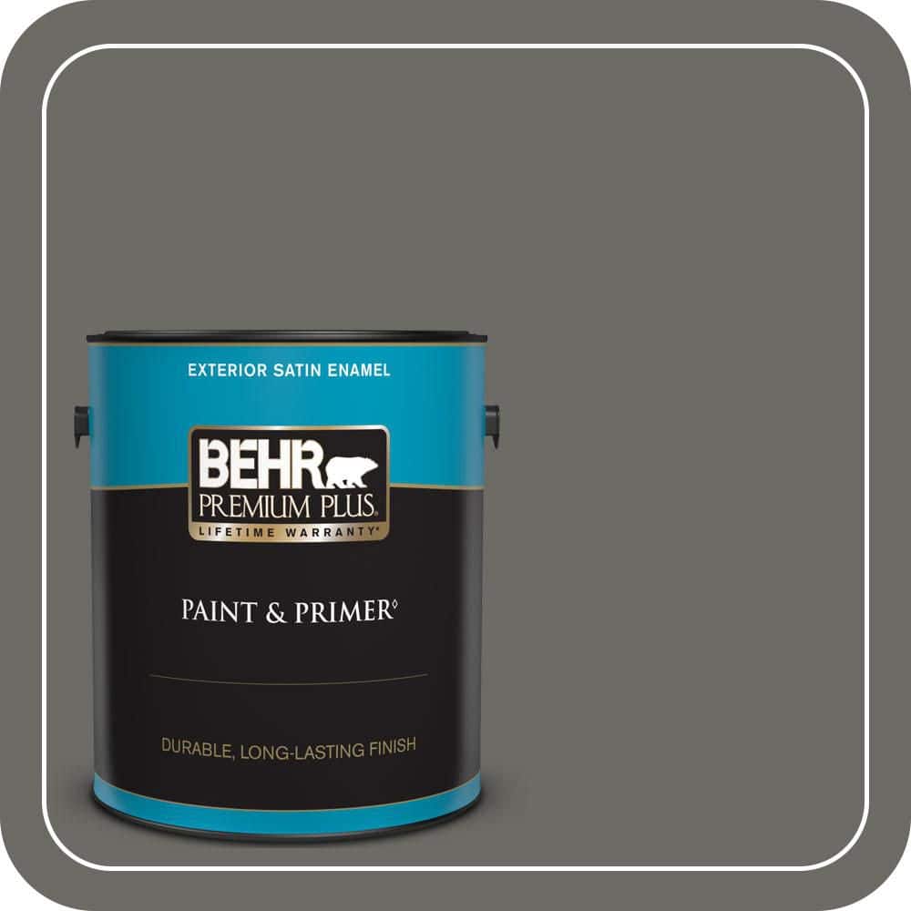 1 gal. #PPU18-18 Mined Coal Satin Enamel Exterior Paint & Primer price history on PriceWatchPro