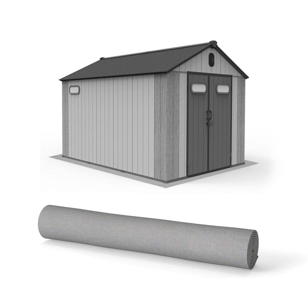 8 FT. X 10 FT. RESIN OUTDOOR STORAGE SHED price history on PriceWatchPro