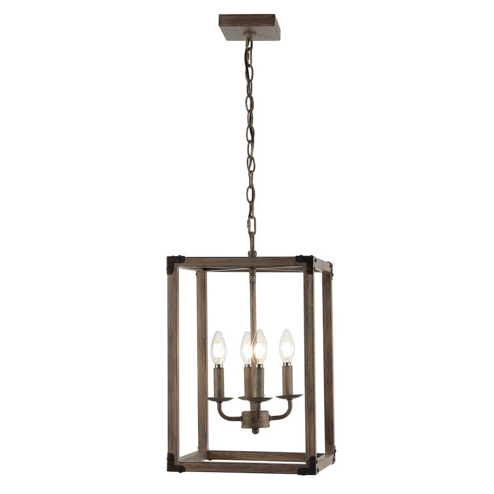 Magnolia Rustic 12" Farmhouse Iron LED Pendant - Oil-Rubbed Bronze